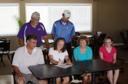 Bobby Ray, Amelia Ray, Donna Ray, Madeline Ray, Bethel  Coach Monte Cunningham, USJ  Coach Jeff Manley